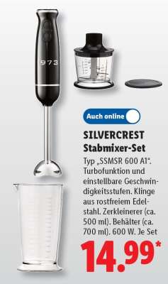 SILVERCREST Stabmixer-Set