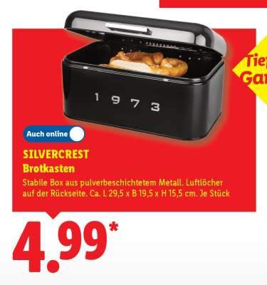 SILVERCREST Brotkasten