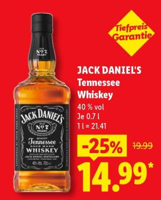 Jack Daniel’s Tennessee Whiskey