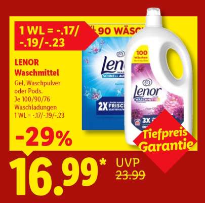 Lenor Waschmittel*