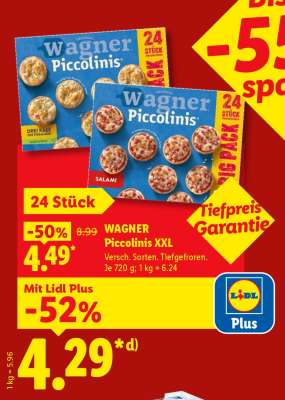 WAGNER Piccolinis XXL