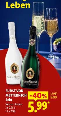FÜRST VON METTERNICH Sekt*