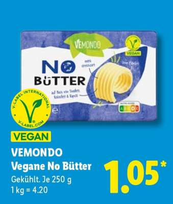 Vemondo Vegane No Butter