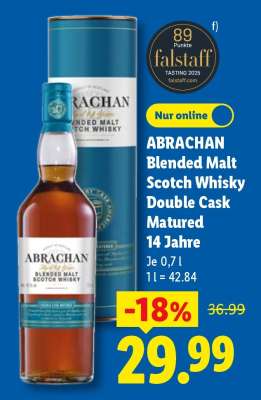 ABRACHAN Blended Malt Scotch Whisky Double Cask Matured 14 Jahre