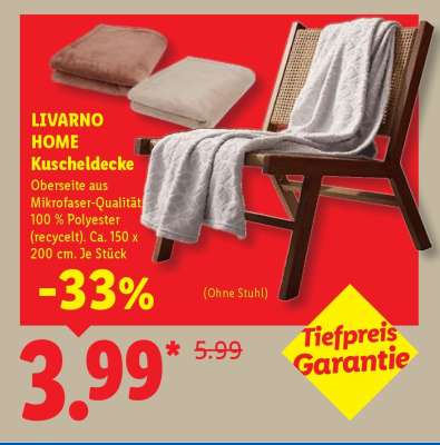 LIVARNO home Kuscheldecke