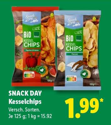 Snack Day Kesselchips