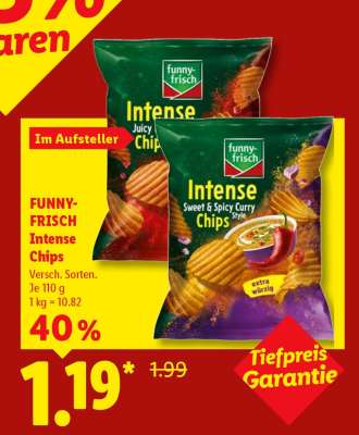 FUNNY-FRISCH Intense Chips