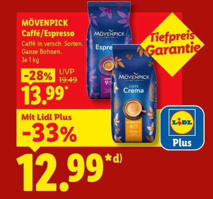 MÖVENPICK Caffè/Espresso