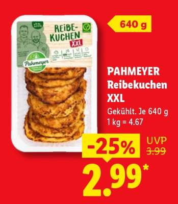 Pahmeyer Reibekuchen XXL*