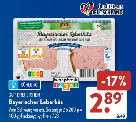 Bayerischer Leberkäs