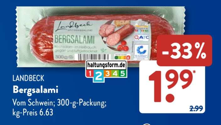 LANDBECK Bergsalami
