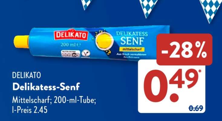 DELIKATO Delikatess-Senf