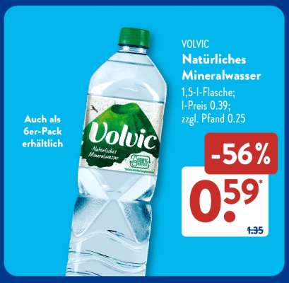 Volvic Natürliches Mineralwasser