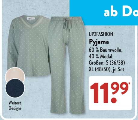 UP2FASHION Pyjama