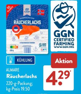 ALMARE Räucherlachs