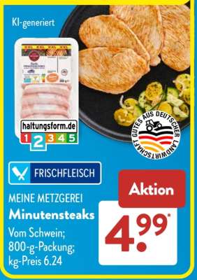 Minutensteaks