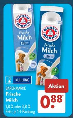 Bärenmarke Frische Milch