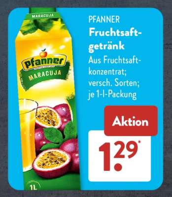 PFANNER Fruchtsaftgetränk*