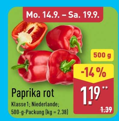 Paprika rot*