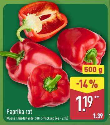 Paprika rot*