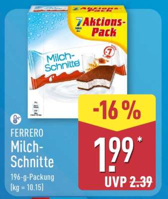 FERRERO Milch-Schnitte