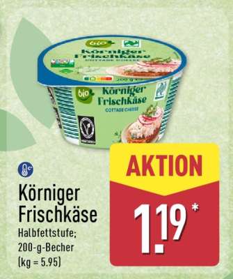 Körniger Frischkäse