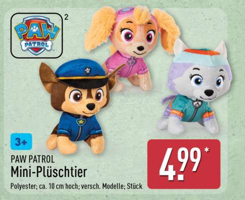 PAW PATROL Mini-Plüschtier