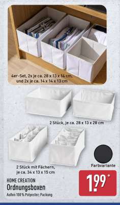 HOME CREATION Ordnungsboxen