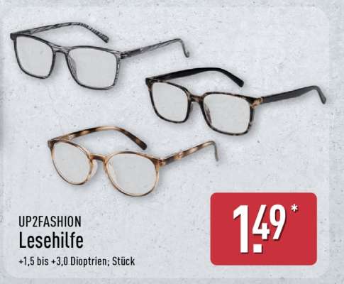 UP2FASHION Lesehilfe