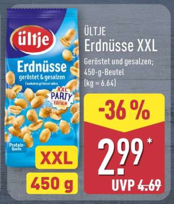 ÜLTJE Erdnüsse XXL