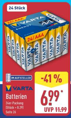 Varta Batterien