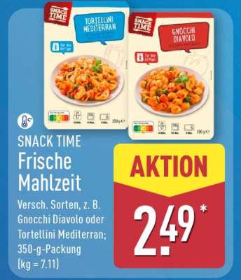 SNACK TIME Frische Mahlzeit