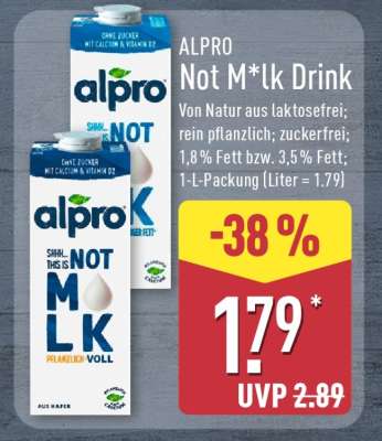 ALPRO Not M*lk Drink