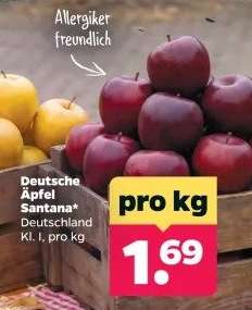 Deutsche Äpfel Santana