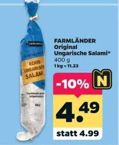 FARMLÄNDER Original ungarische Salami