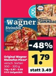 ORIGINAL WAGNER Steinofen-Pizza