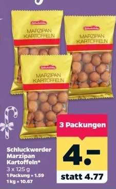 Schluckwerder Marzipan Kartoffeln