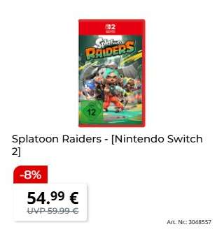 Splatoon Raiders - [Nintendo Switch 2]
