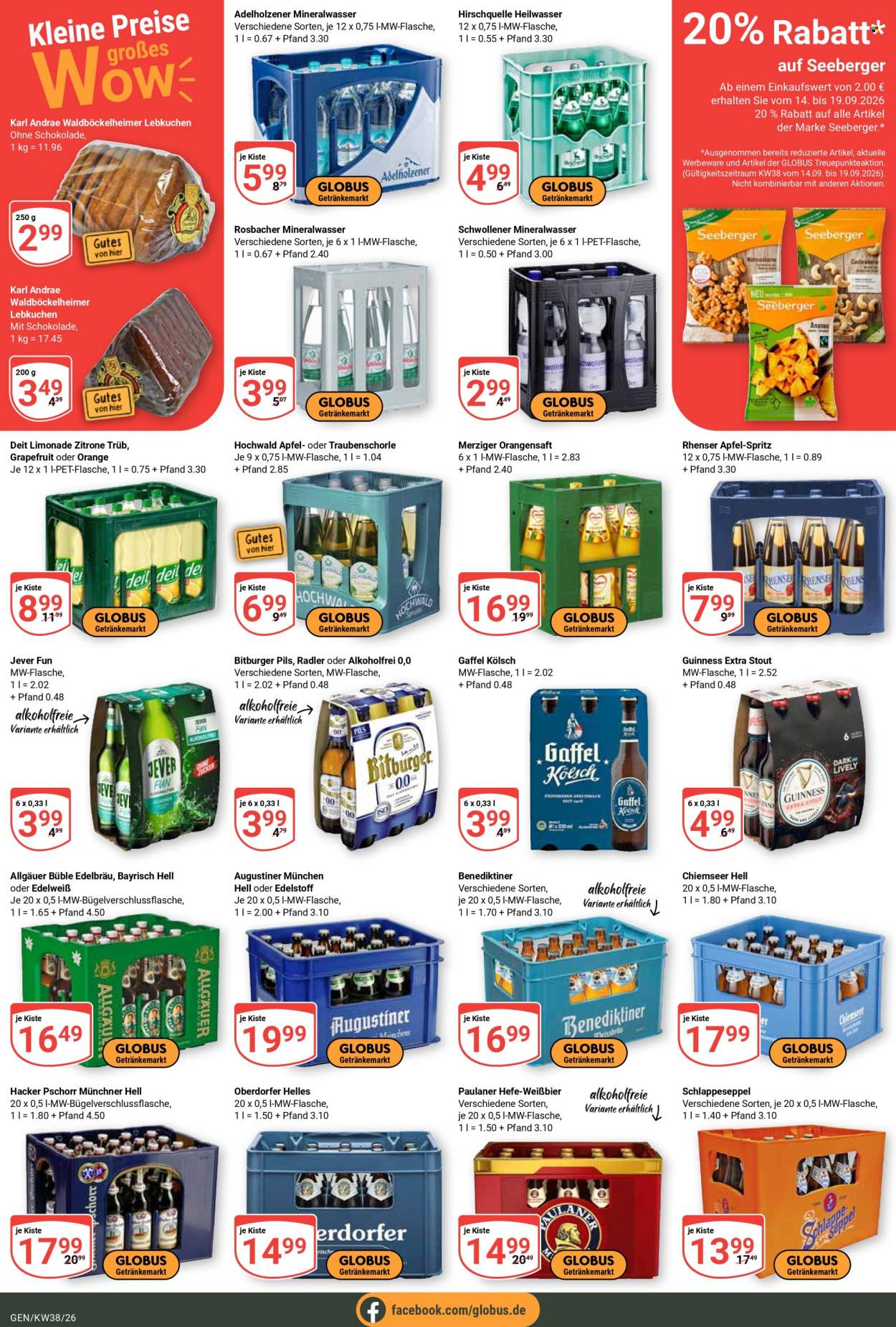 Globus Prospekte  - 14.09.2026 - 19.09.2026. Seite 4