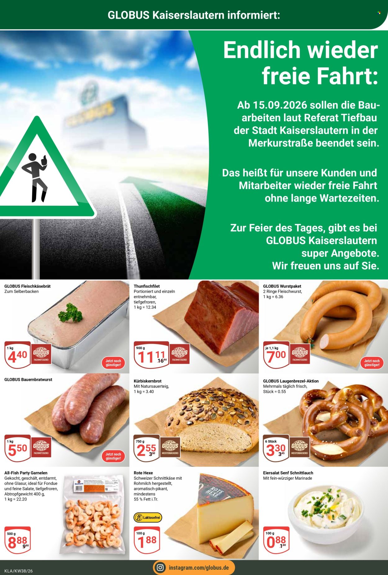 Globus Prospekte  - 14.09.2026 - 19.09.2026. Seite 2