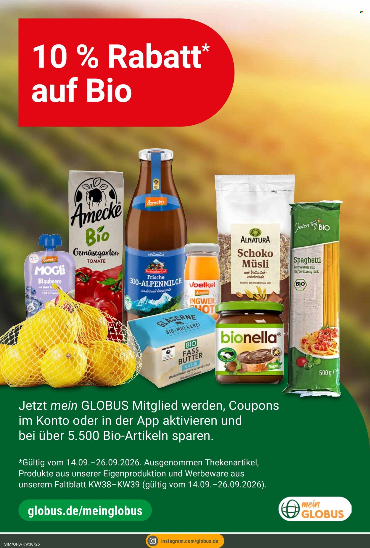 Globus Prospekte  - 14.09.2026 - 19.09.2026. Seite 11