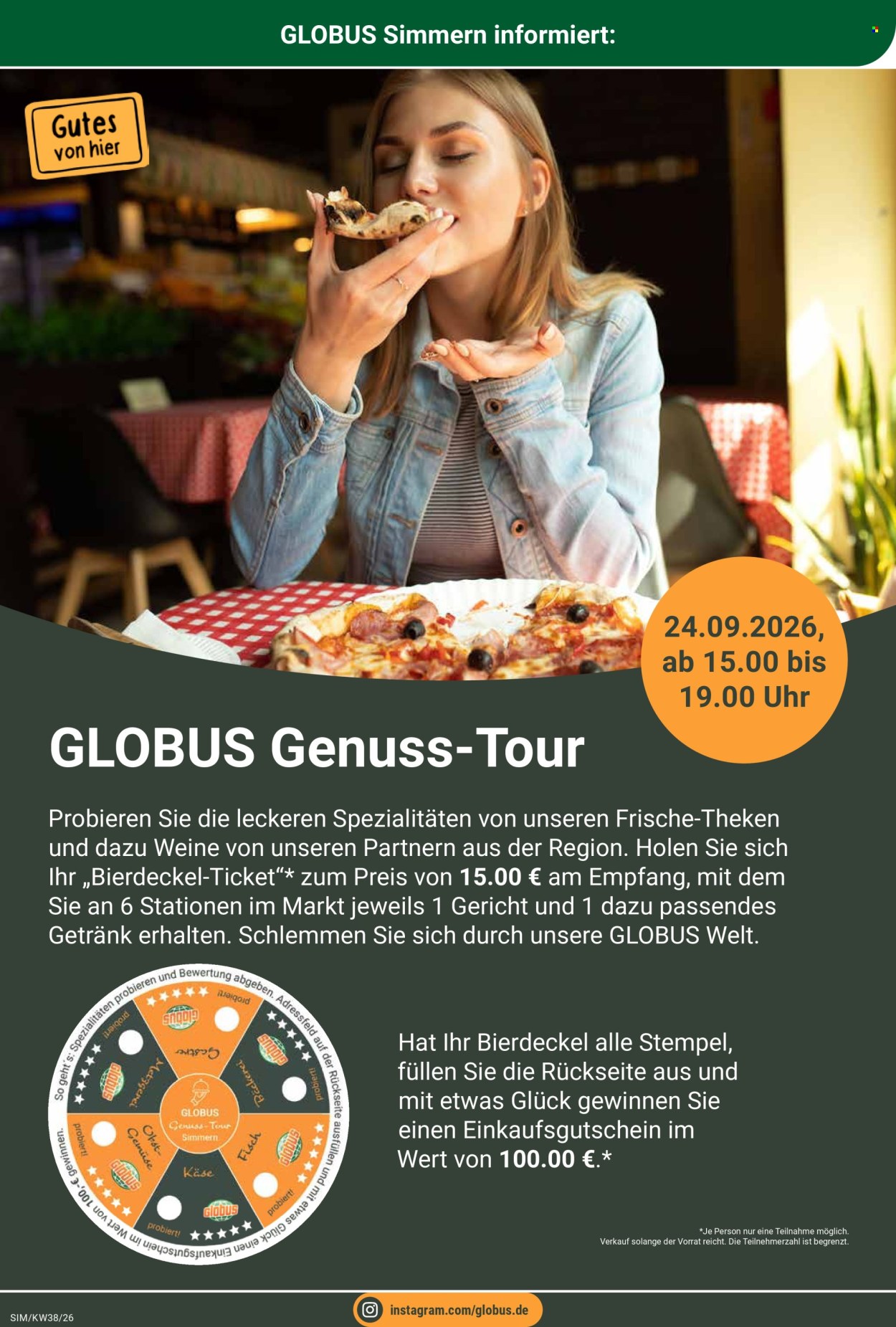 Globus Prospekte  - 14.09.2026 - 19.09.2026. Seite 23