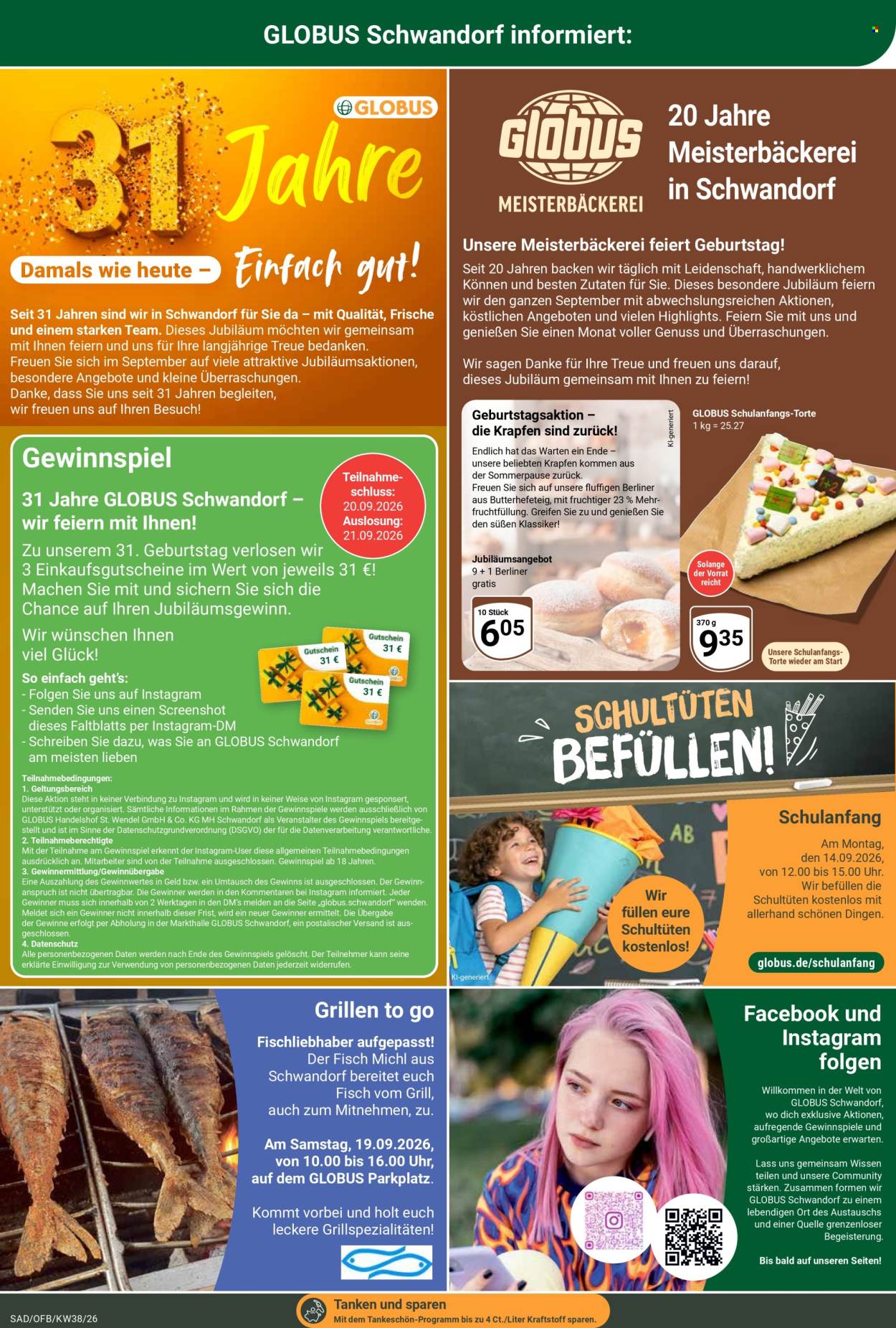 Globus Prospekte  - 14.09.2026 - 19.09.2026. Seite 32