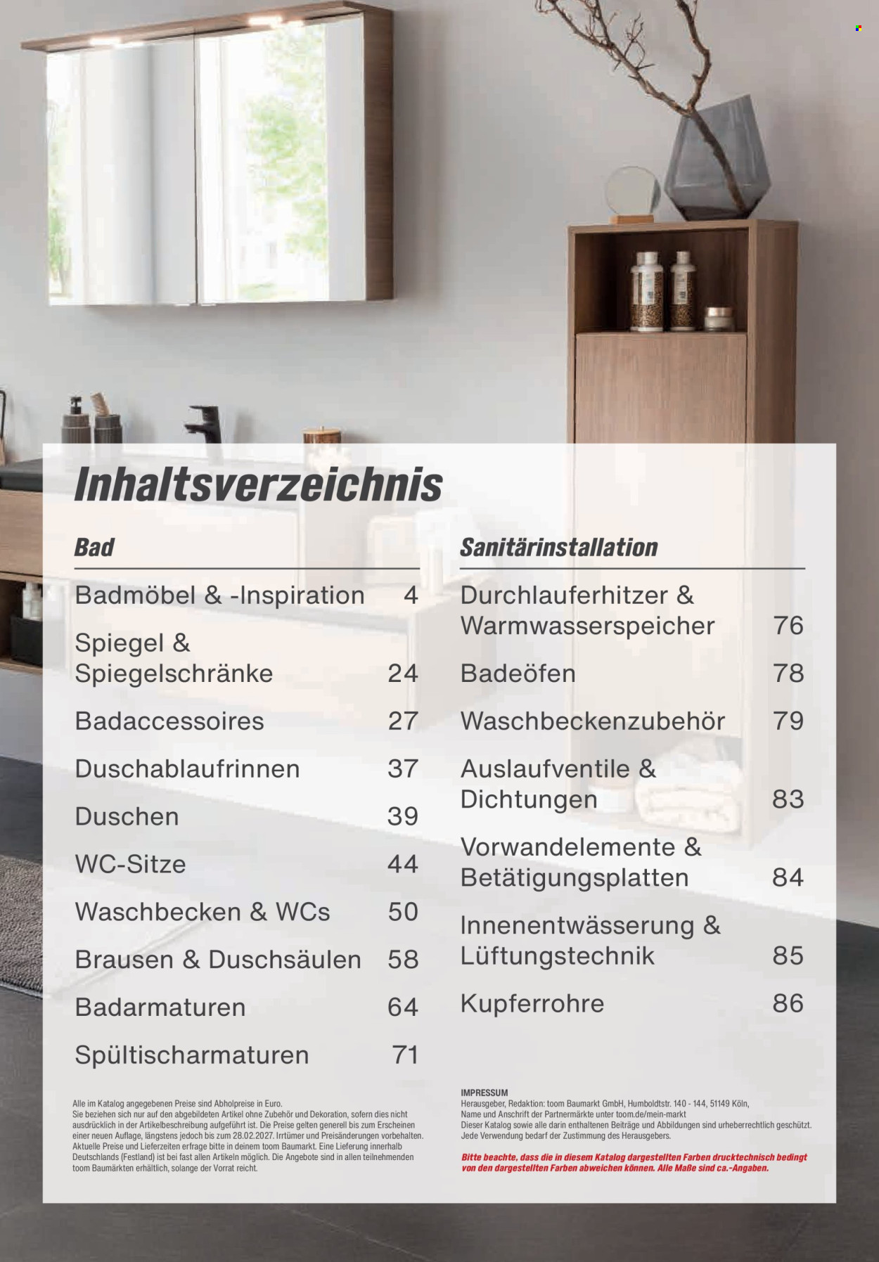 toom Baumarkt Prospekte  - 10.09.2026 - 28.02.2027. Seite 3
