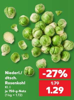 Niederl./dtsch. Rosenkohl
