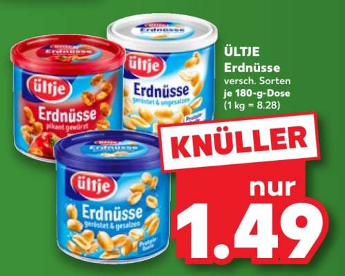UELTJE Erdnüsse