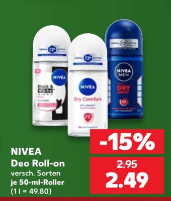 NIVEA Deo Roll-on