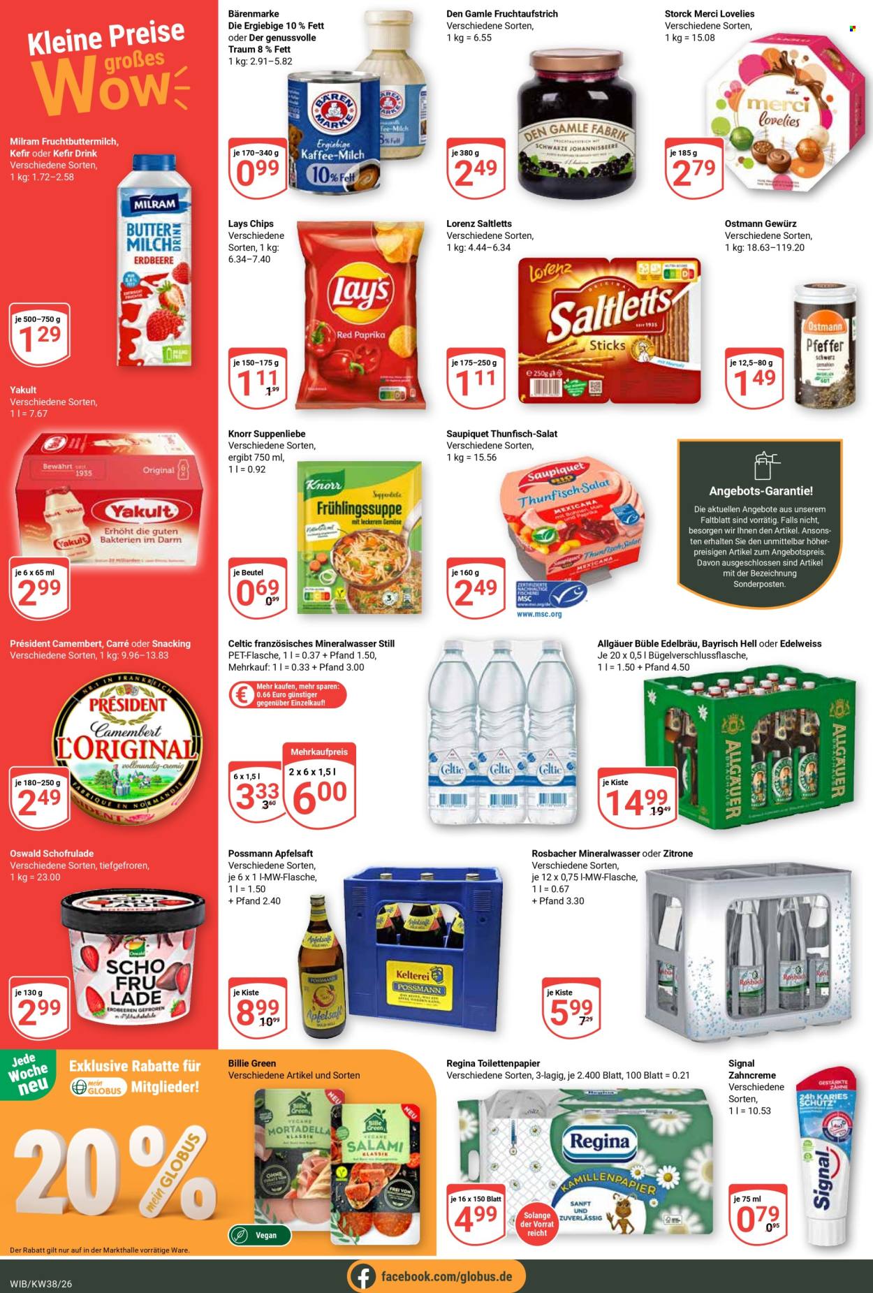 Globus Prospekte  - 14.09.2026 - 19.09.2026. Seite 2