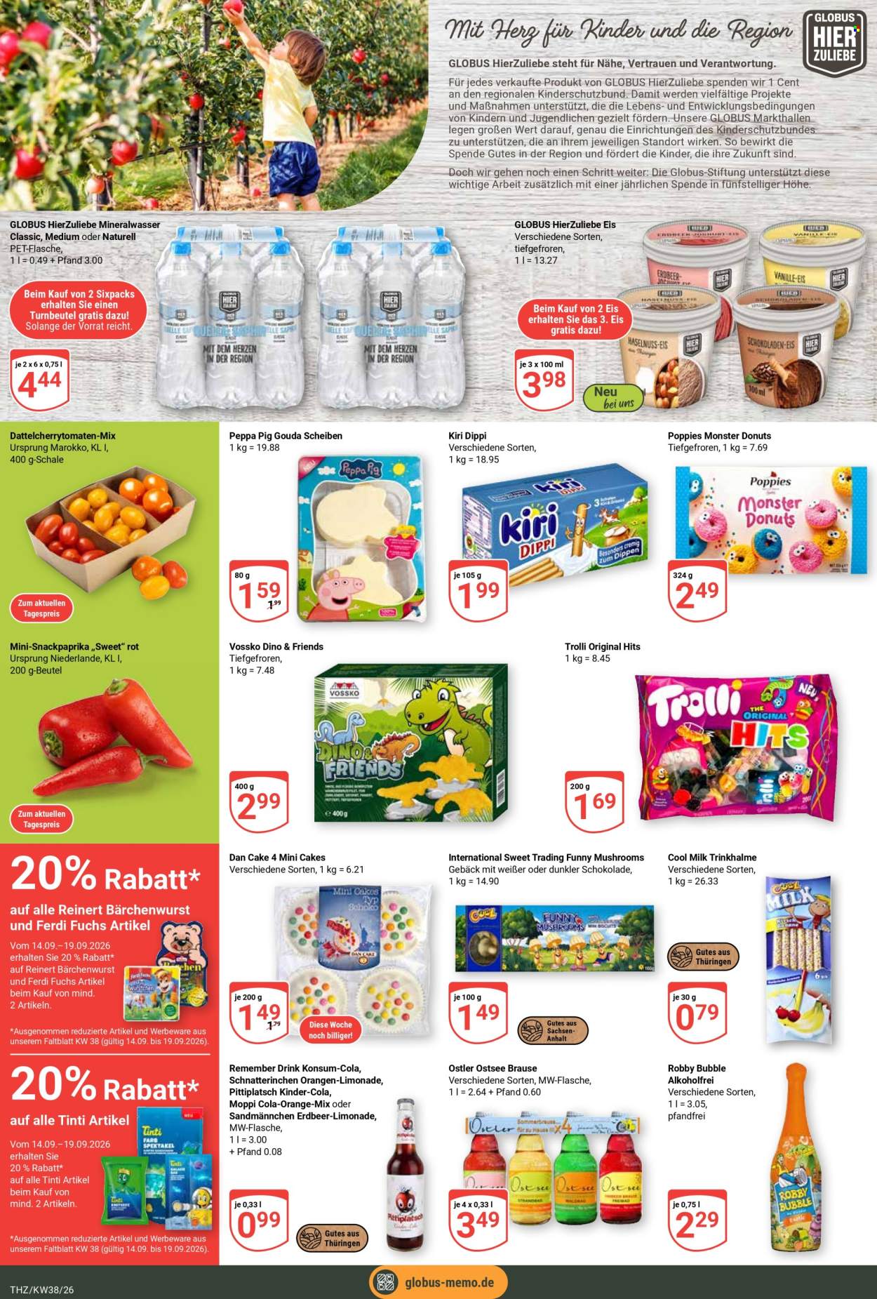 Globus Prospekte  - 14.09.2026 - 19.09.2026. Seite 20