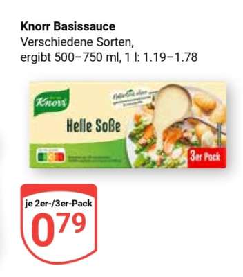 KNORR Basissauce